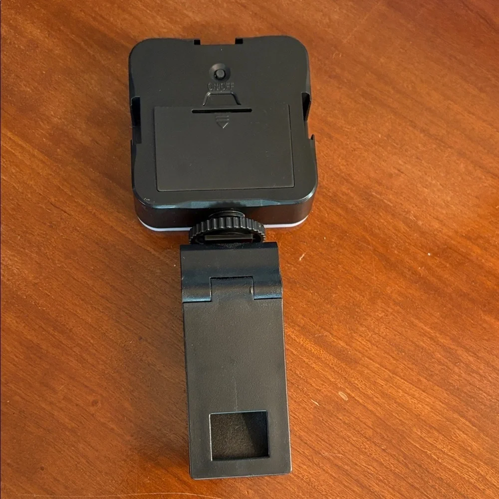 Compact Black and White Camera Accessory